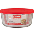 Pyrex® Storage Red 4 Cup Round