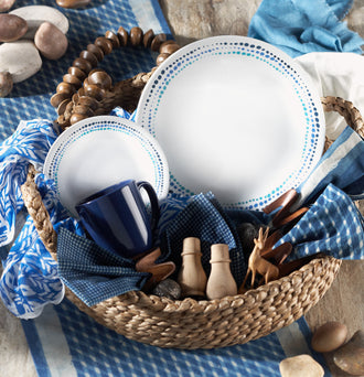 Corelle® Ocean Blues 12 Piece Dinner Set