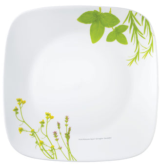 Corelle® Square European Herbs Dinner Plate 26.7cm
