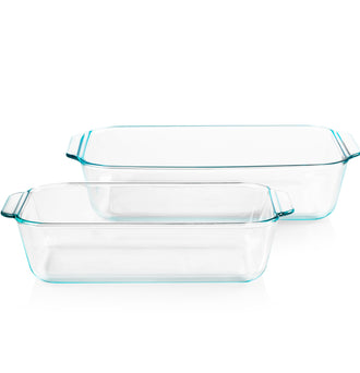 Pyrex® Deep Dish 2 Piece Set (3L & 4.7L)