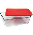 Pyrex® Storage Red 11 Cup Rectangle