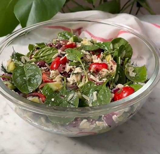 Mediterranean Orzo Bliss Bowl