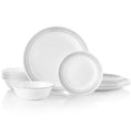 Corelle® Mystic Gray 18 Piece Dinner Set