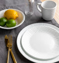 Corelle® Linen Weave 12 Piece Dinner Set