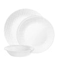 Corelle® Linen Weave 18 Piece Dinner Set