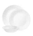 Corelle® Linen Weave 12 Piece Dinner Set
