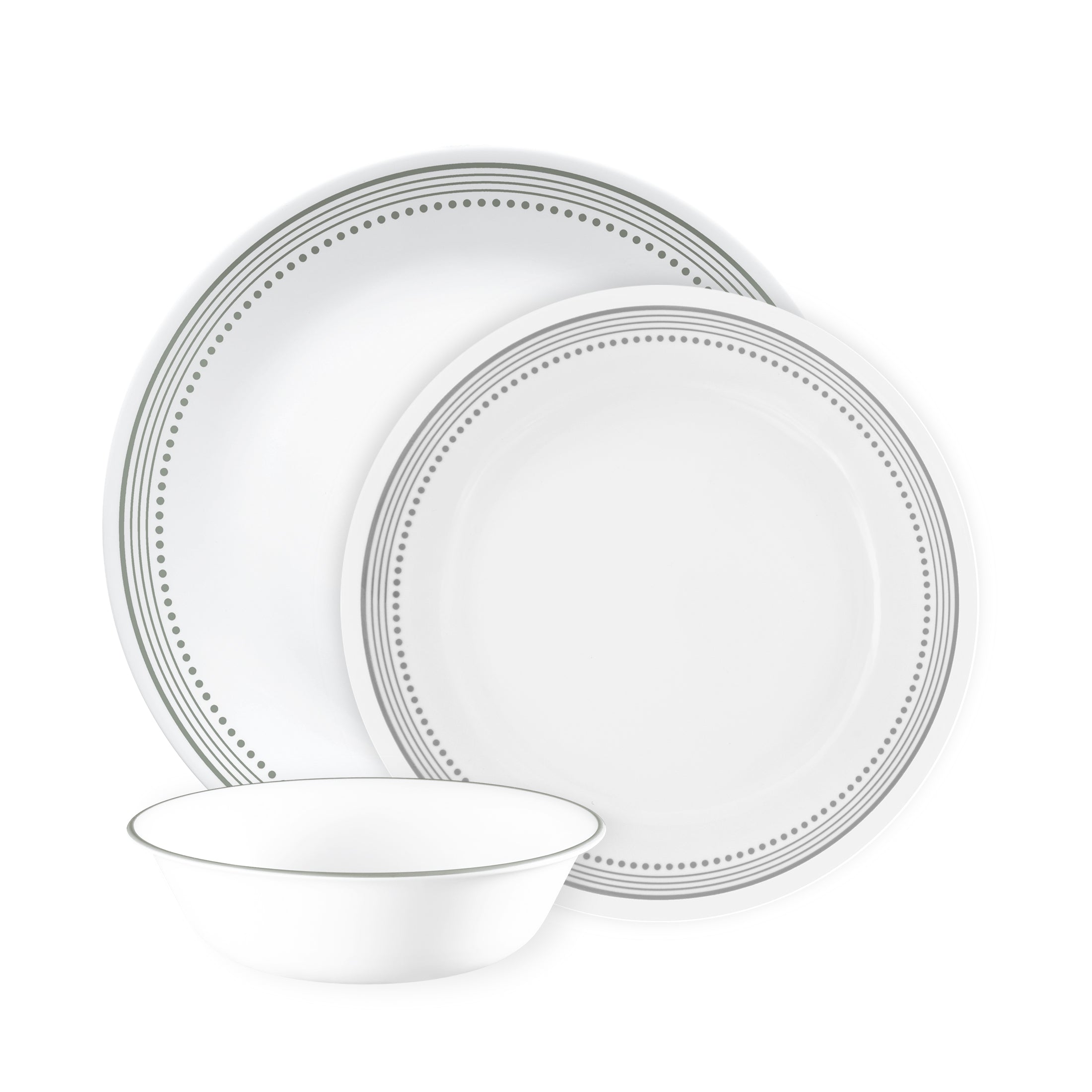 Corelle® Mystic Gray 12 Piece Dinner Set