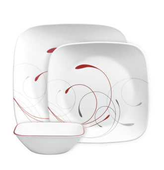 Corelle® Square Splendor 12 Piece Dinner Set