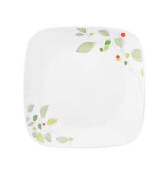 Corelle® Square Green Breeze Lunch Plate 22.9cm
