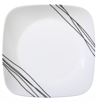 Corelle® Square Simple Sketch Luncheon Plate 22.9cm