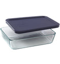 Pyrex® Storage Blue 3 Cup Rectangle