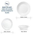Corelle® Linen Weave 12 Piece Dinner Set