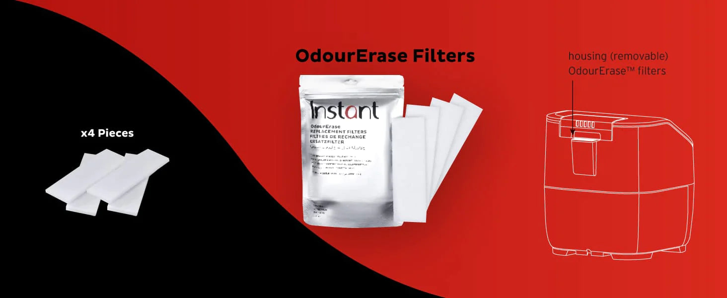 How to Change the OdourErase Air Filters in Your Instant Vortex Air Fryer