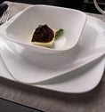 Corelle® Square Pure White 12 Piece Dinner Set