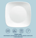 Corelle® Square Pure White 12 Piece Dinner Set