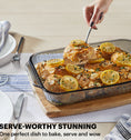 Pyrex® Colours Sculpted Smoke Bakeware Rectangle 2.85L