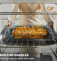 Pyrex® Colours Sculpted Smoke Bakeware Rectangle 2.85L