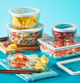 Pyrex® Ultimate Storage White 10 Piece Set