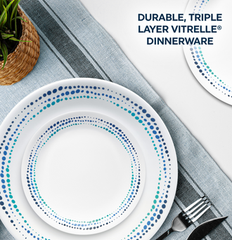 Corelle® Ocean Blues Side Plate 17cm