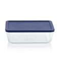 Pyrex® Simply Store Blue Rectangle 6 Cup
