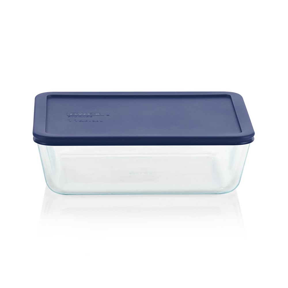 Pyrex® Simply Store Blue Rectangle 6 Cup
