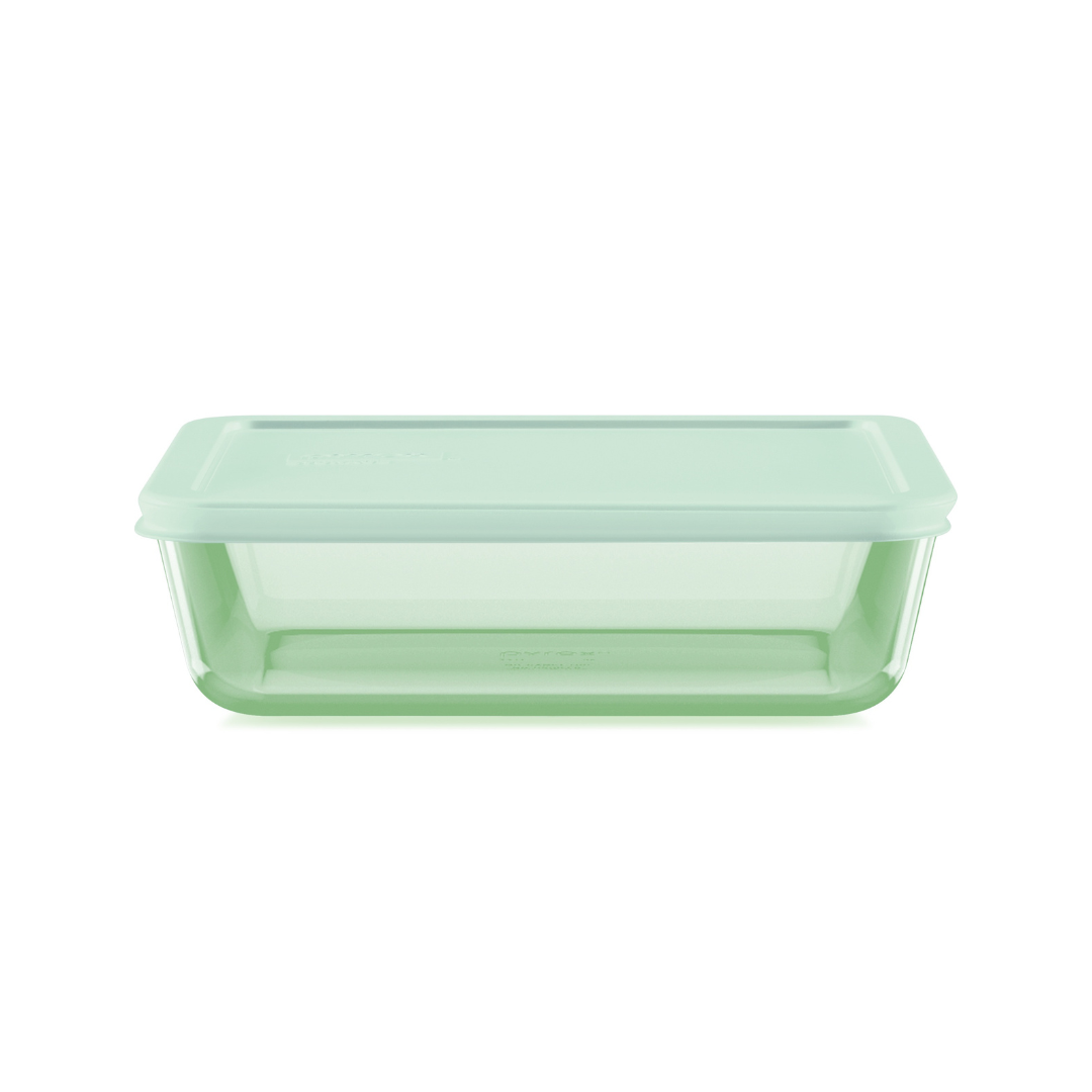 Pyrex® Colours Simply Store Green 6 Cup Rectangle